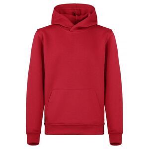 Clique Childrens/Kids Basic Active Hoodie / Red